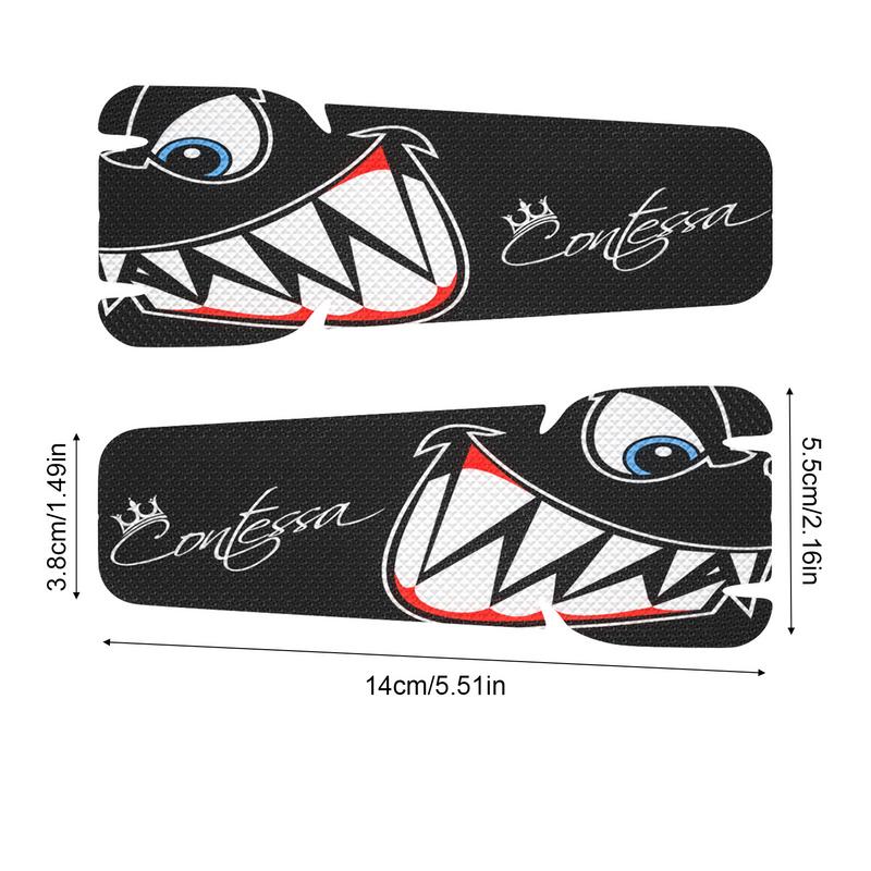 Bicycle Handlebar Protection Sticker Anti-scratch PVC Sticker MTB Mountain Bike Care Car Sticker Frame Protective Film