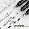 1PC Double-Line Gel Pen - With Exquisite Pen Clip, a Must-Have for Architectural Design Exams, Note-Taking & Painting