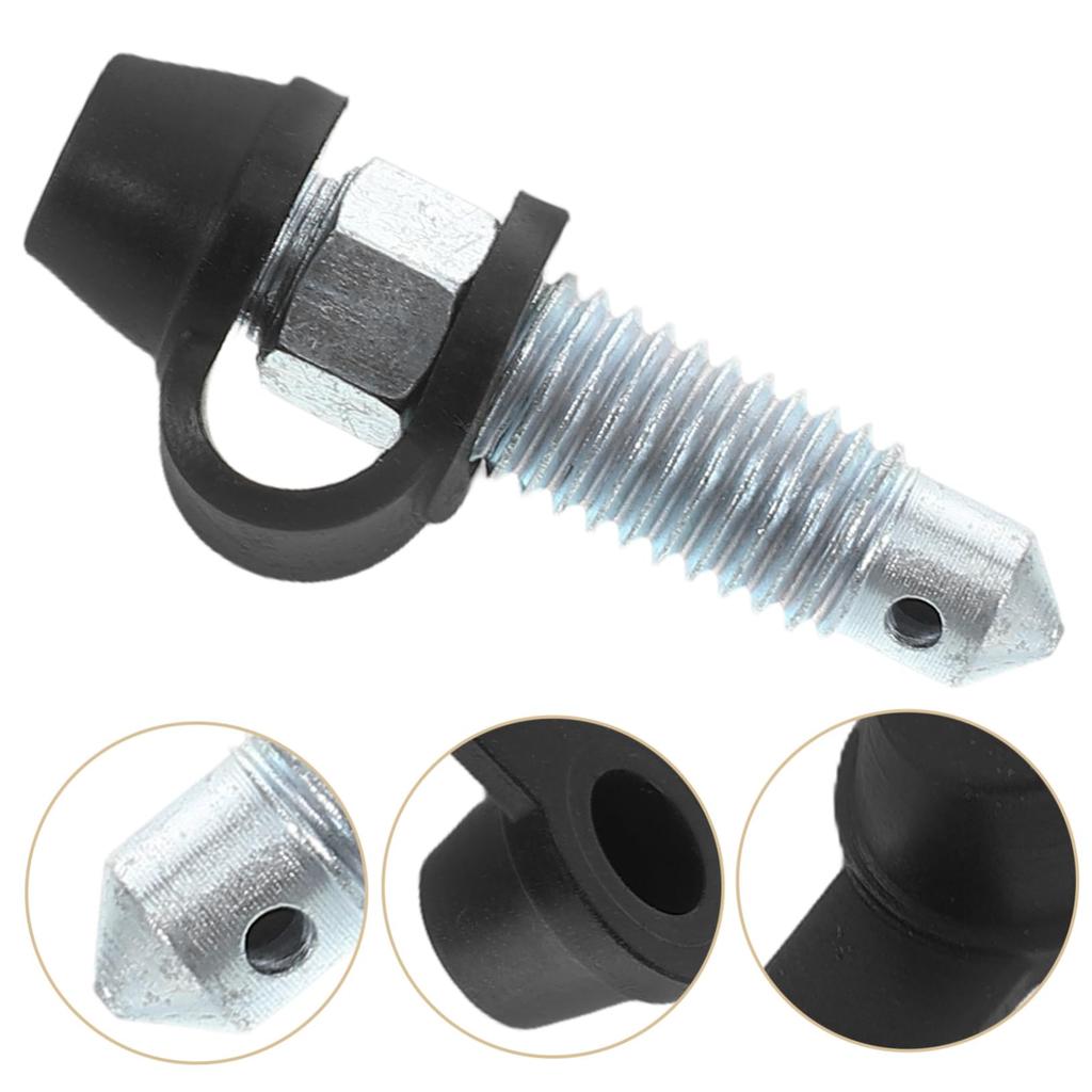 DEARMAMY High Efficiency Brake Caliper Exhaust Valve Screw with Cover Electric