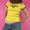 Y2K Sommer Retro Lässig Buchstabendruck Trendig Personalisiert Street T-Shirt