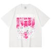 230 Gsm 100% Cotton Demon Slayer V89 Infinity Castle Print Unisex Heavy Cotton T Shirt