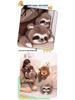 New Sloth Plush Monkey and Puppy Sleep Companion Pillow Toy Gift