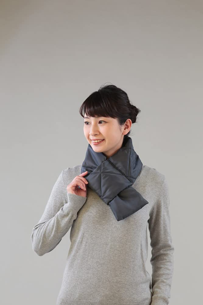 Pax Aura Ganban Healthy Winter Extreme Free Size [Fuji Sales] Scarf, Gray,