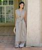 Onaenon Tie Sleeveless Dress New6Mo607