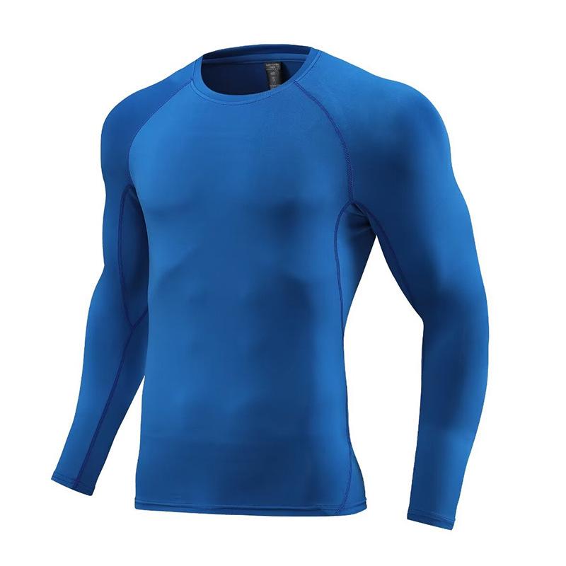 2024 Heren & Kinderen Sneldrogend Lange Mouwen Fitness Basislaag Shirt
