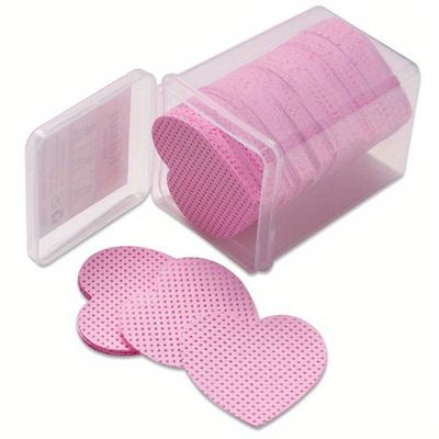 200 SZTUK Waciki Papier Bawełniany Remover do Kleju do Rzęs Wycieranie Szyjki Butelki z Klejem Zapobiegają Zatykaniu Podkładki do Czyszczenia Kleju Przedłużanie Rzęs