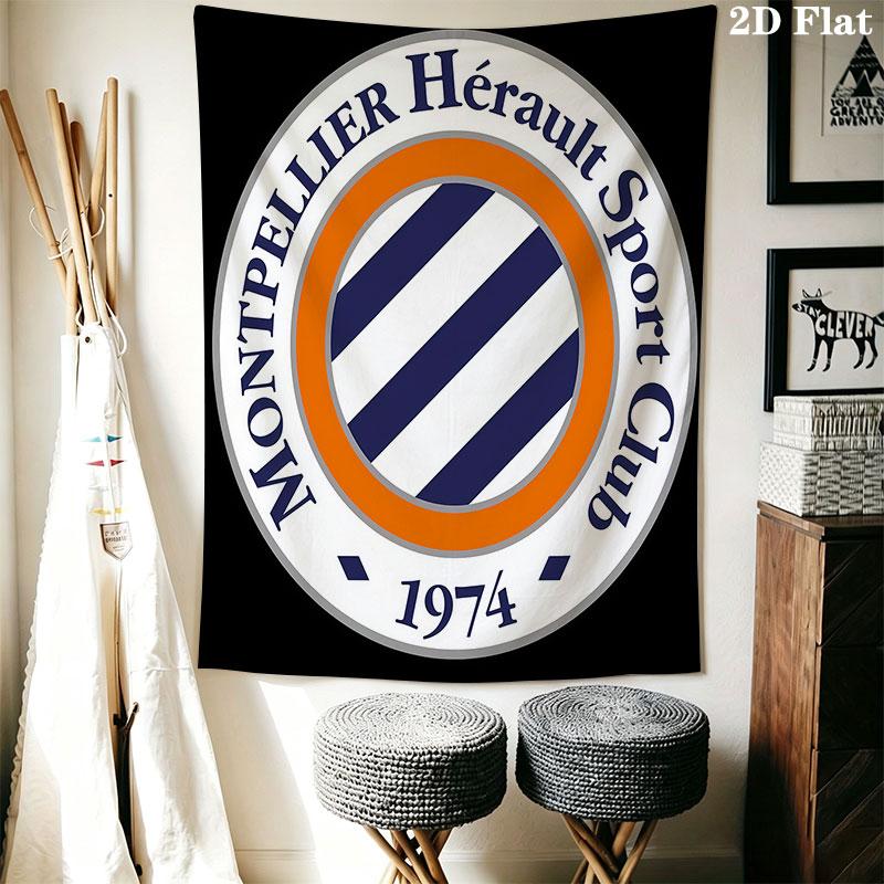 Montpellier Wall Hanging Printed Fabric Blanket Decorative Tapestries for Bedroom Living Room Home Decor