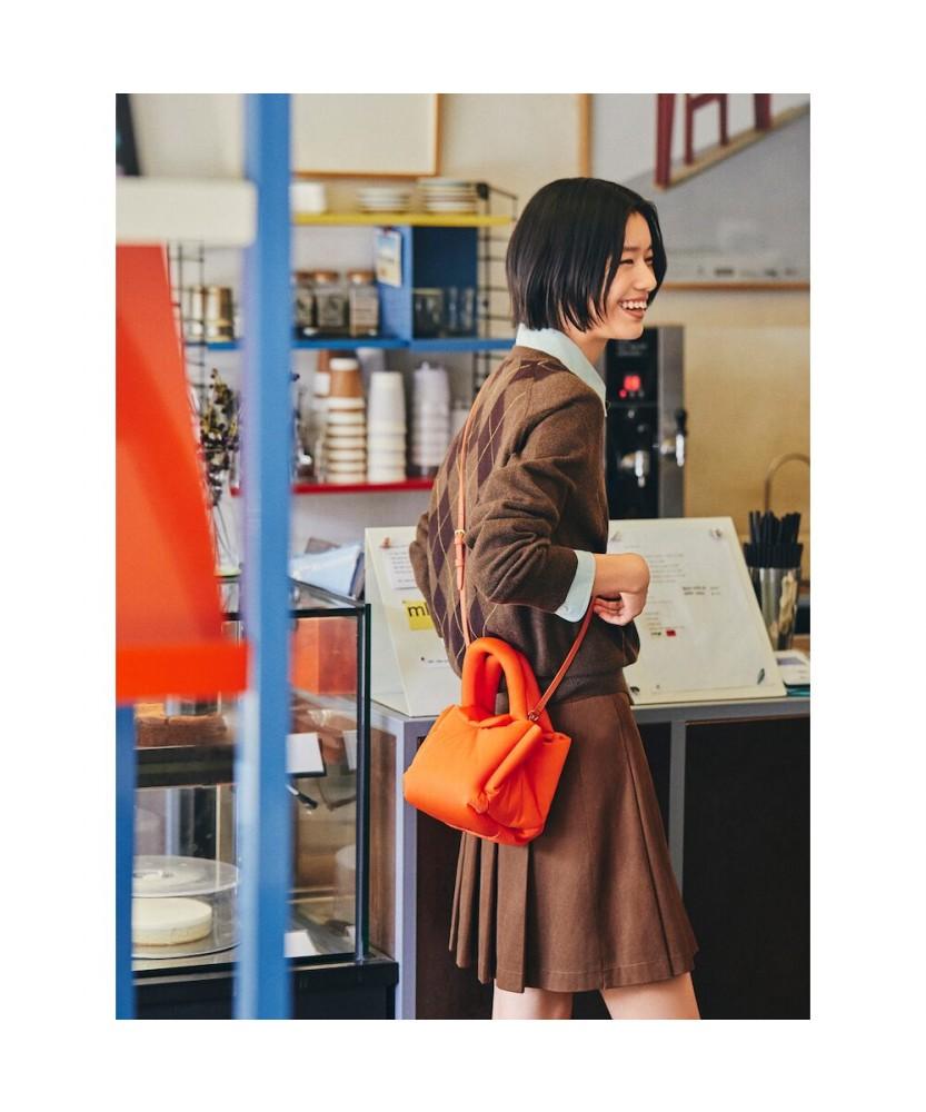 Beanpole Accessory Better Micro Nylon Tote Bag Orange