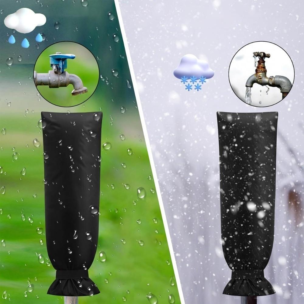 Waterproof Faucet Cover Oxford Cloth Faucet Tap Protector Faucet Insulation Sleeves  Winter