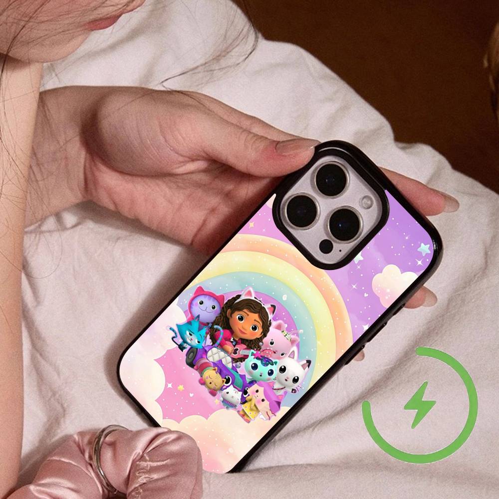 Cute G-Gabbys D-Dollhouse Promax Magnetic For iPhone 17 16 14 13 12 11 15 Pro Air Max Plus Phone Case Wireless Charge
