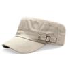 Spring Summer Anti-UV Baseball Cap Breathable Casual Flat Top Cap Adjustable Outdoor Sun Hat Men