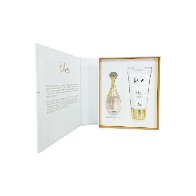 DIOR Perfume Real Women s Perfume Set Perfume 5ml + Body Lotion 20ml белый
