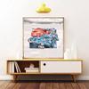 Haaland 5D Diamond Painting Round Diamond Rhinestones Mosaic Diamond Embroidery Wall Paintings Rhinestones Gift Frameless