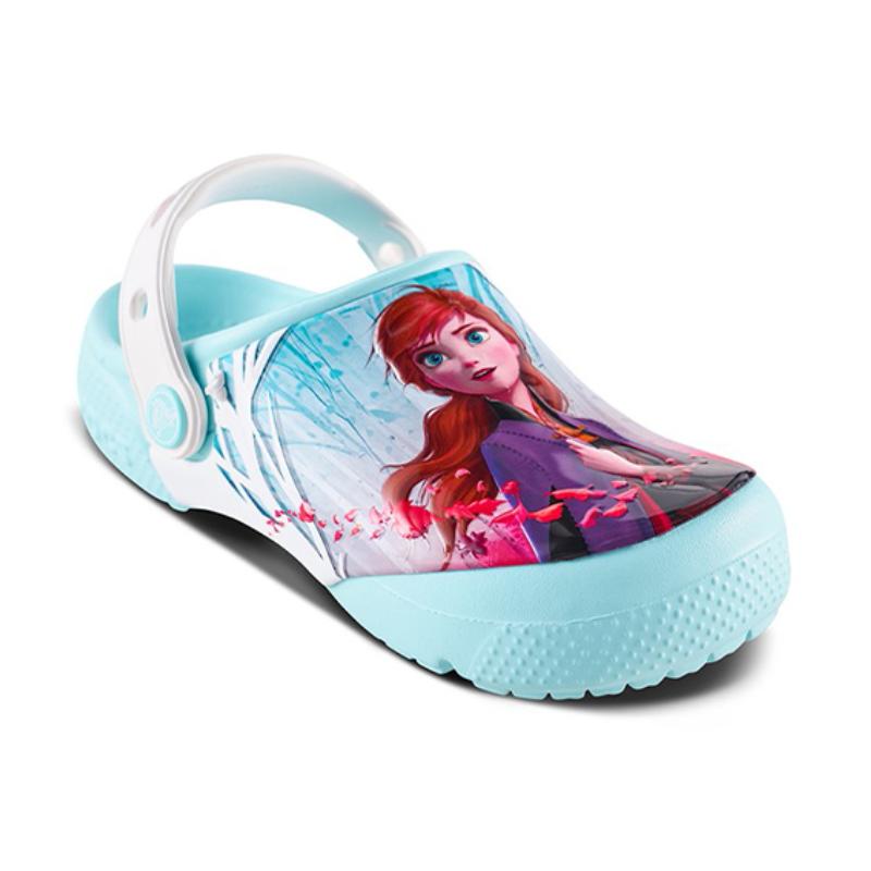Crocs Fun Academy Frozen 2 Beach Sandals Ice Blue Kids