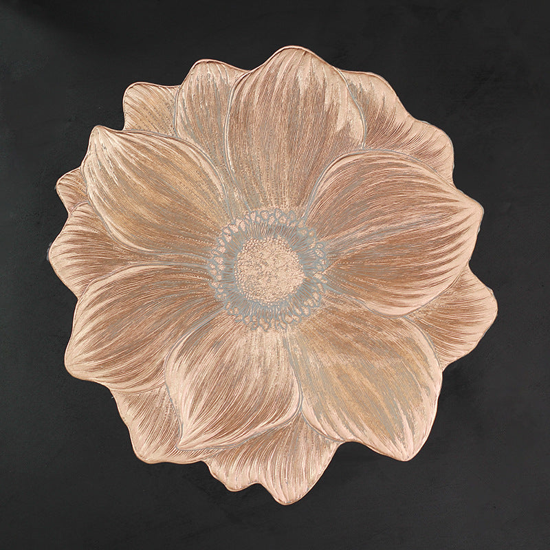 Podložka na stůl ve tvaru lotosu, žáruvzdorná a omyvatelná, květinová, dekorativní, žáruvzdorná podložka na stůl, podtácky, domácí párty, svatba