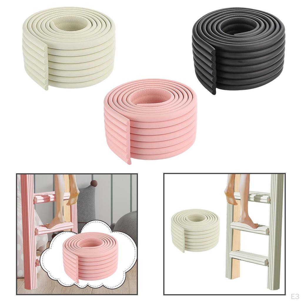 Edge Protector 2M Length Repair Part Climbing Cushion Mat White Trim for Home