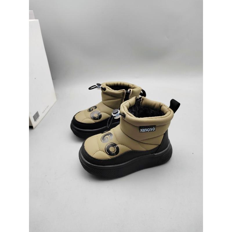 Neue Kinder-Schneestiefel warme kurze Stiefel aus Baumwolle