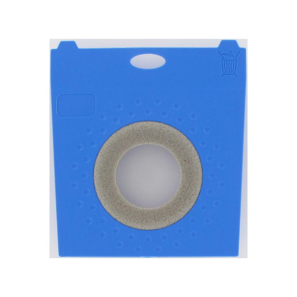 Box of 4 Top Filter Universal Vacuum Cleaner Bags with Click Bag Adapter for Siemens Vacuum Cleaners