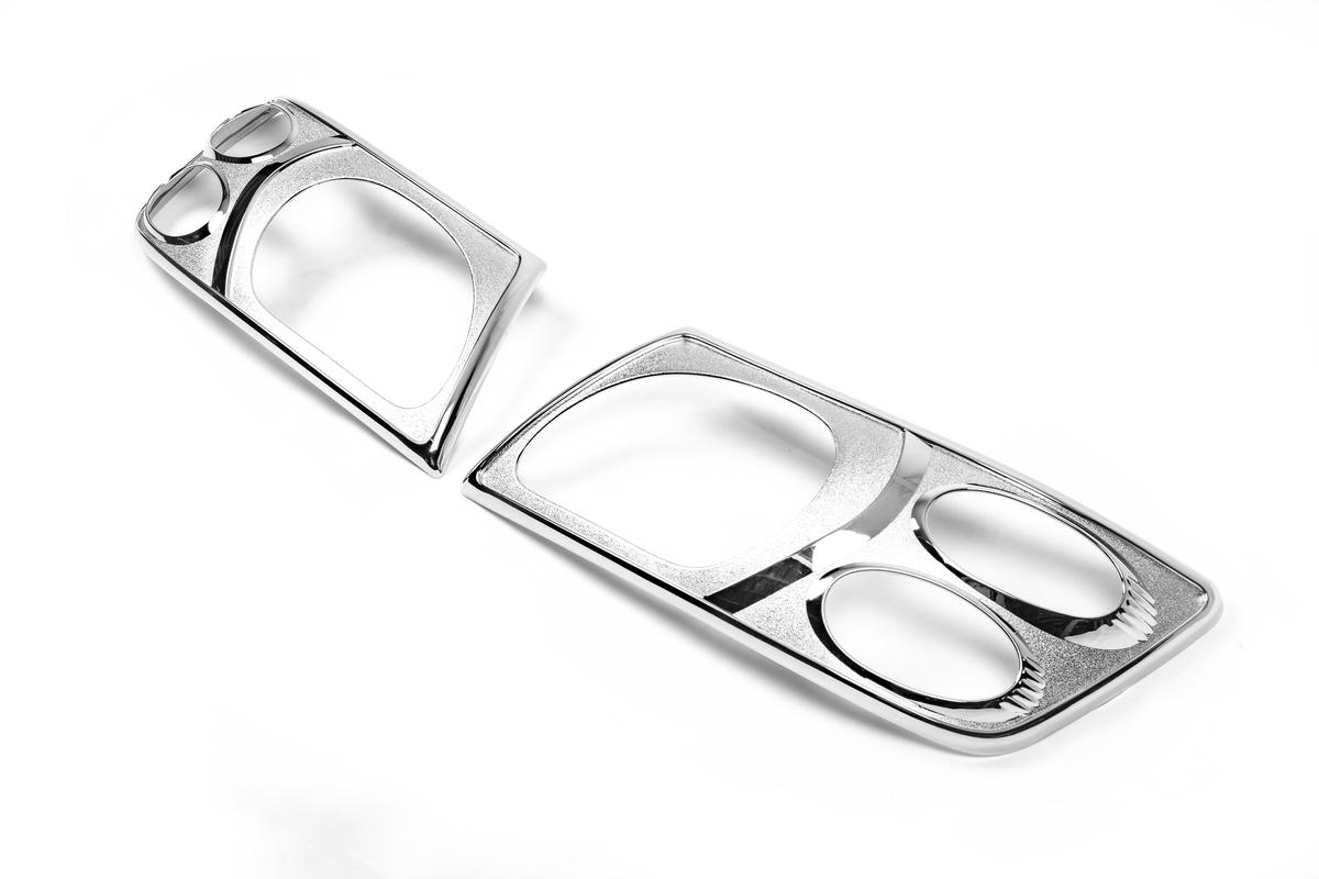 

Накладки на фари (2000-2006, 2 шт.) для Nissan Patrol Y61