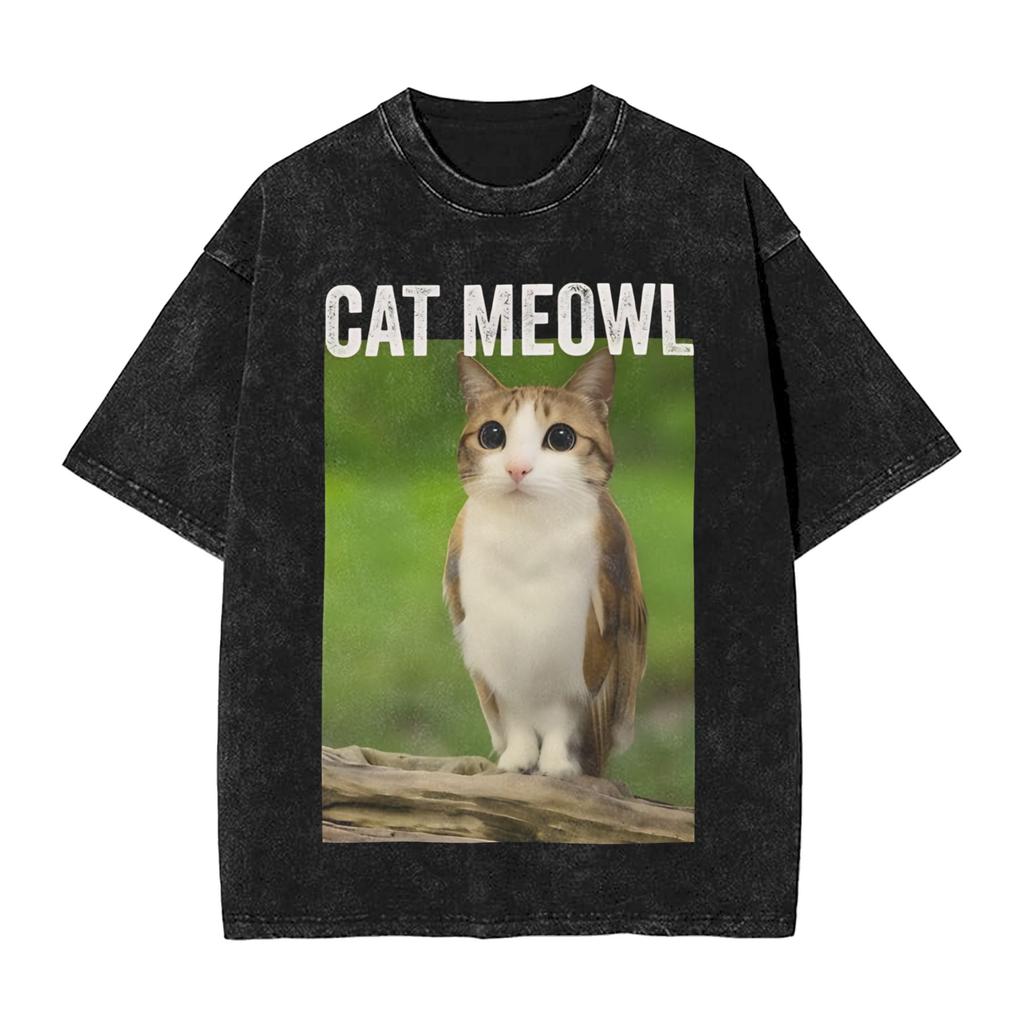 Meowl I Cant Take It Anymore Tshirt Men Crazy 100 Cotton Tee Shirt Crewneck Short Sleeve T Shirts Summer Clothing