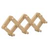 Dollhouse Mini Furniture Wooden Scalable Wall Hanging Model Furniture Accessories Mini Wall Hook Coat Rack Entrance Key Hook