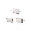 Foldable Storage Box Magnetic Wall Mounted Non Perforated Kitchen Storage Rack Household Bathroom Cosmetics Organization Rack
