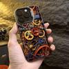 Cool Graffiti Mechanical Pattern TPU Case For Xiaomi Mi 14 13 12 13T 14T Pro 11 Lite 5G NE Poco F6 X5 X6 M6 Pro Hard Back Cover