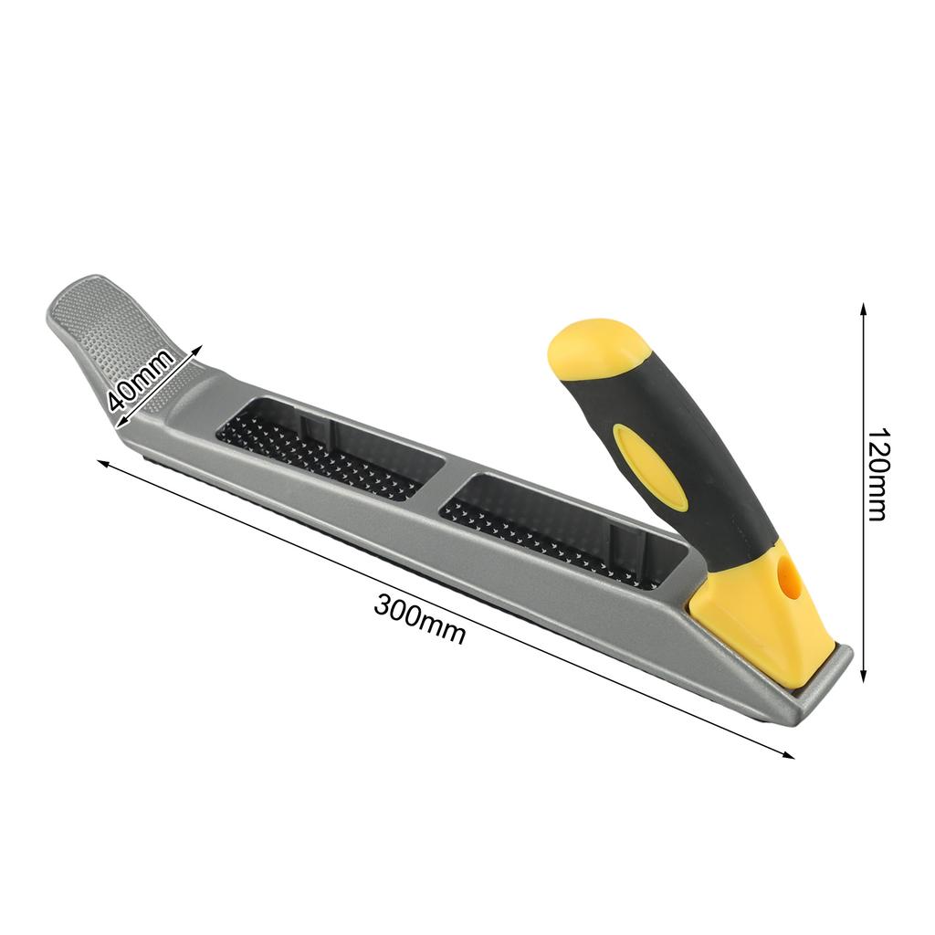 Non-Slip Metal Body Handheld File Planer For Professional Carpentry Comfortable Grip Compact And Lightweight Easy Blade Release