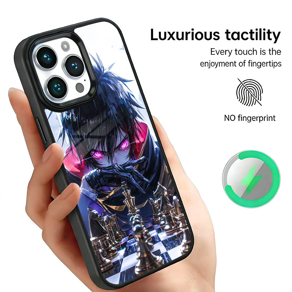 

C-Code G-Geass Phone Case For iPhone17,16,15,14,13,12,11 Plus,Pro Max, New Magnetic Wireless Charging iPhone16