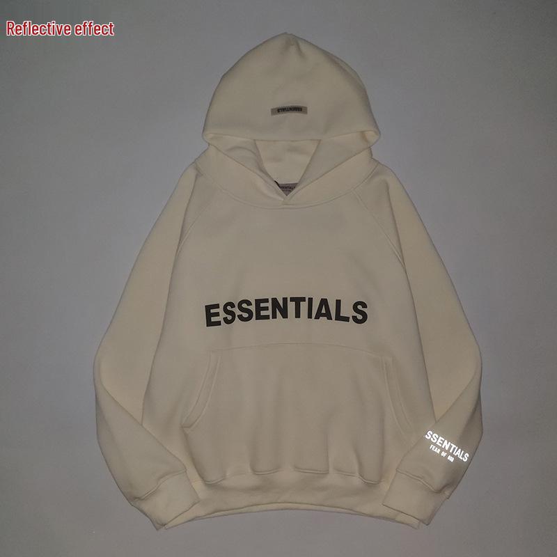 Essentials European & American Trendy Unisex Hoodie - Loose Fit Fleece Sweatshirt