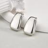 High Quality Geometric Stud Earrings for Women,Stainless Steel Smooth Square Earrings,Fashion Jewelry Mother's Day Gift