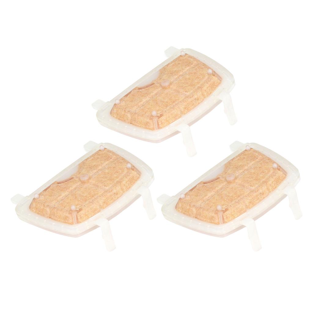 3 Stück 1139 007 1800 Luftfilter Ersatz Garten Kettensägenfilter Kettensägenzubehör für STIHL