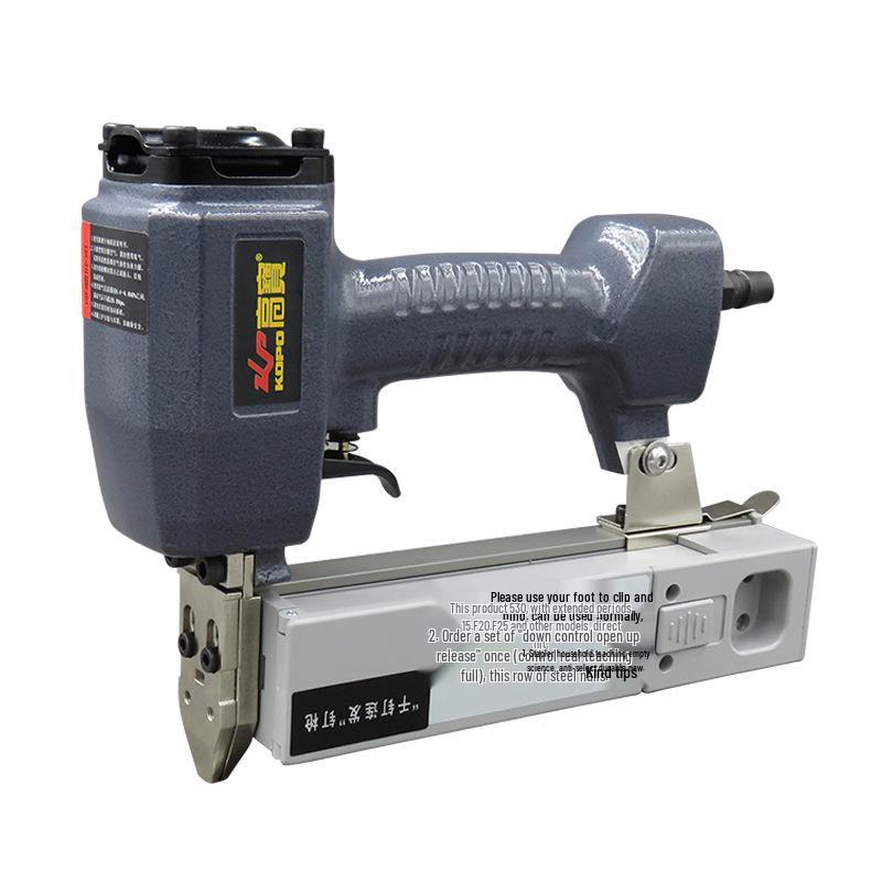 Gaobao Pneumatic Nail Gun F30 for Woodworking and Decoration with Continuous Firing Capability.