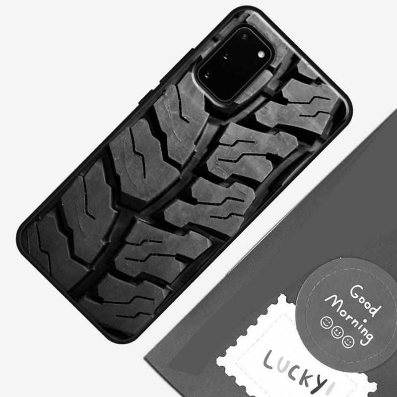 

Tire Tread Wheel Phone Case For Samsung Galaxy S24 Ultra S20 S21 S22 S23 S25 Plus S9 S10 S24 FE Cover Shell Galaxy S25Ultra