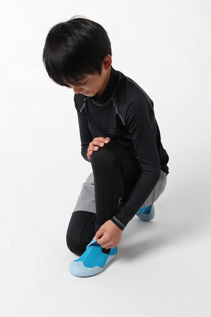 AQA Snorkeling Shoes Blue 21cm Kids' KW-4473N