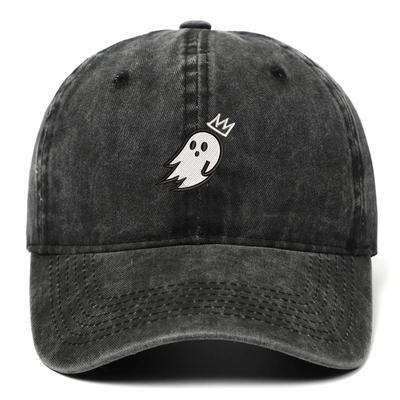 Urocze Czapki Baseballowe z Duchami na Halloween Mężczyźni Kobiety Regulowane Sportowe Kapelusz Trucker Snapback Śmieszna Czapka Dad Boo Unisex Dorosły