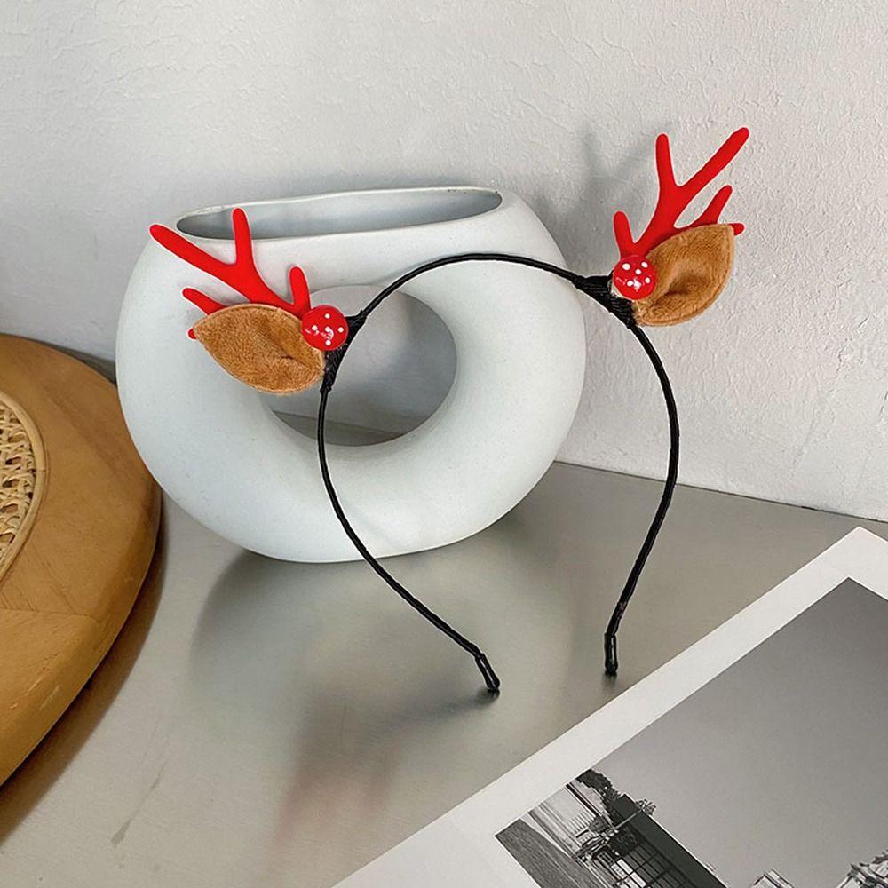 Xmas Headdress Kids Merry Christmas Decor Antlers Headband Hair Accessories Christmas Hair Hoop