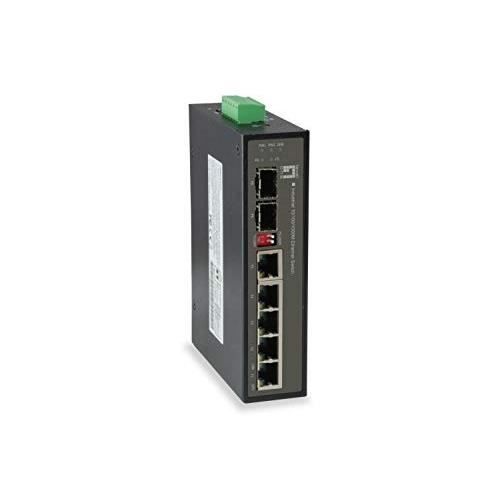 Commutateur - LEVELONE - IES-0600 - 6 Ports - Gigabit Ethernet - Température -40°C à 75°C
