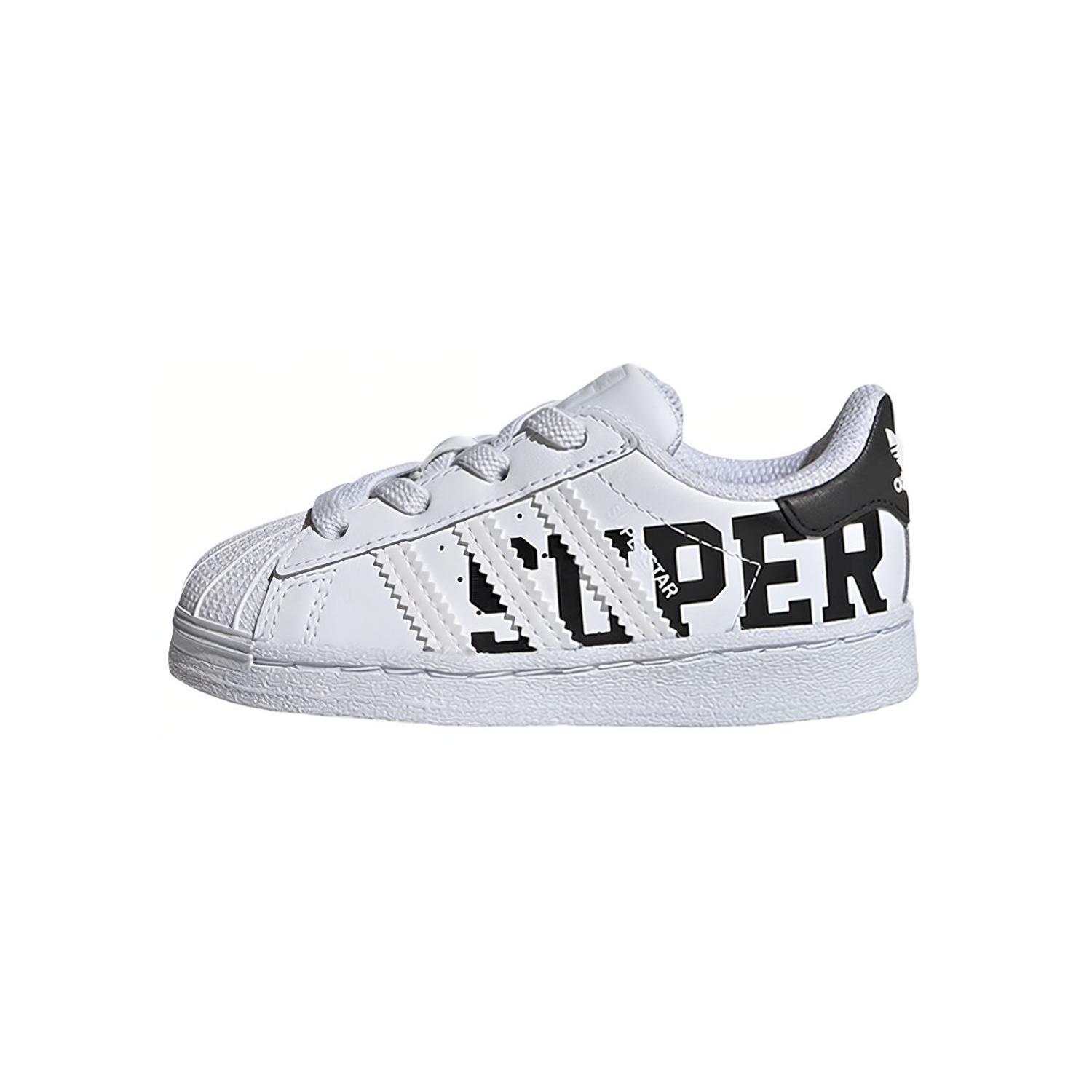 (TD) adidas Superstar XXL Print - Cloud White Baby FV3757 EU 21