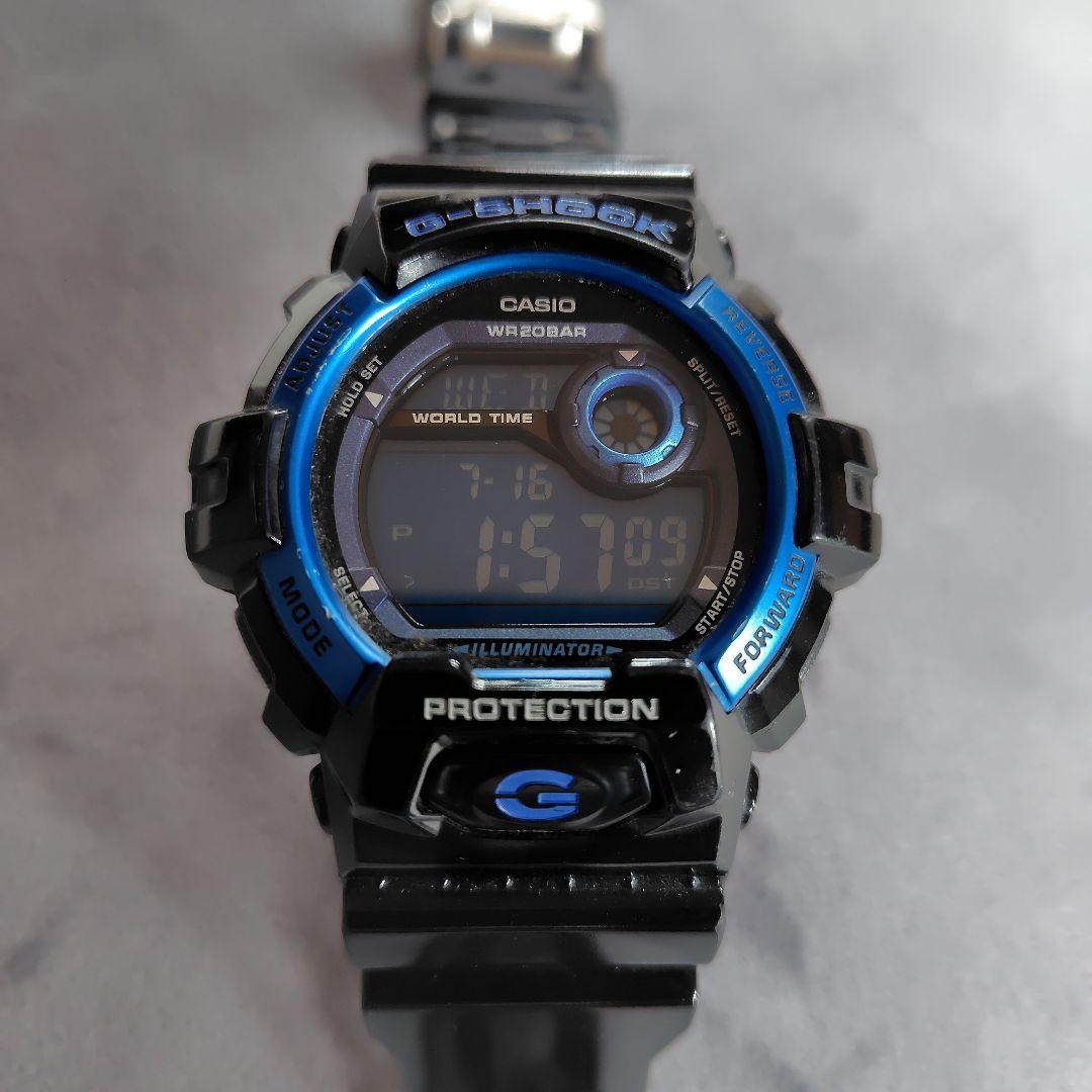 

[USED] CASIO Digital Watch Black/Blue