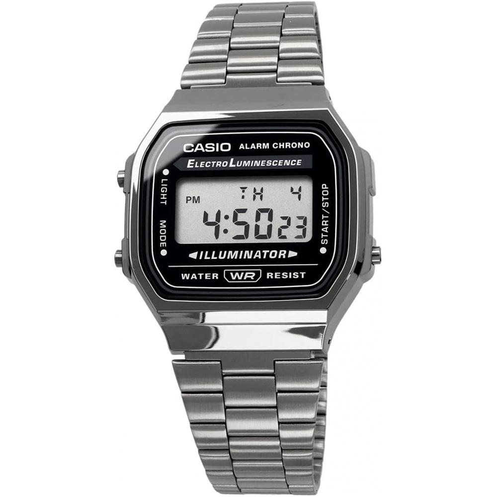 CaSio Digital Watch Standard A168wgg 1a Men S woMen kidS Grey Metallic Import