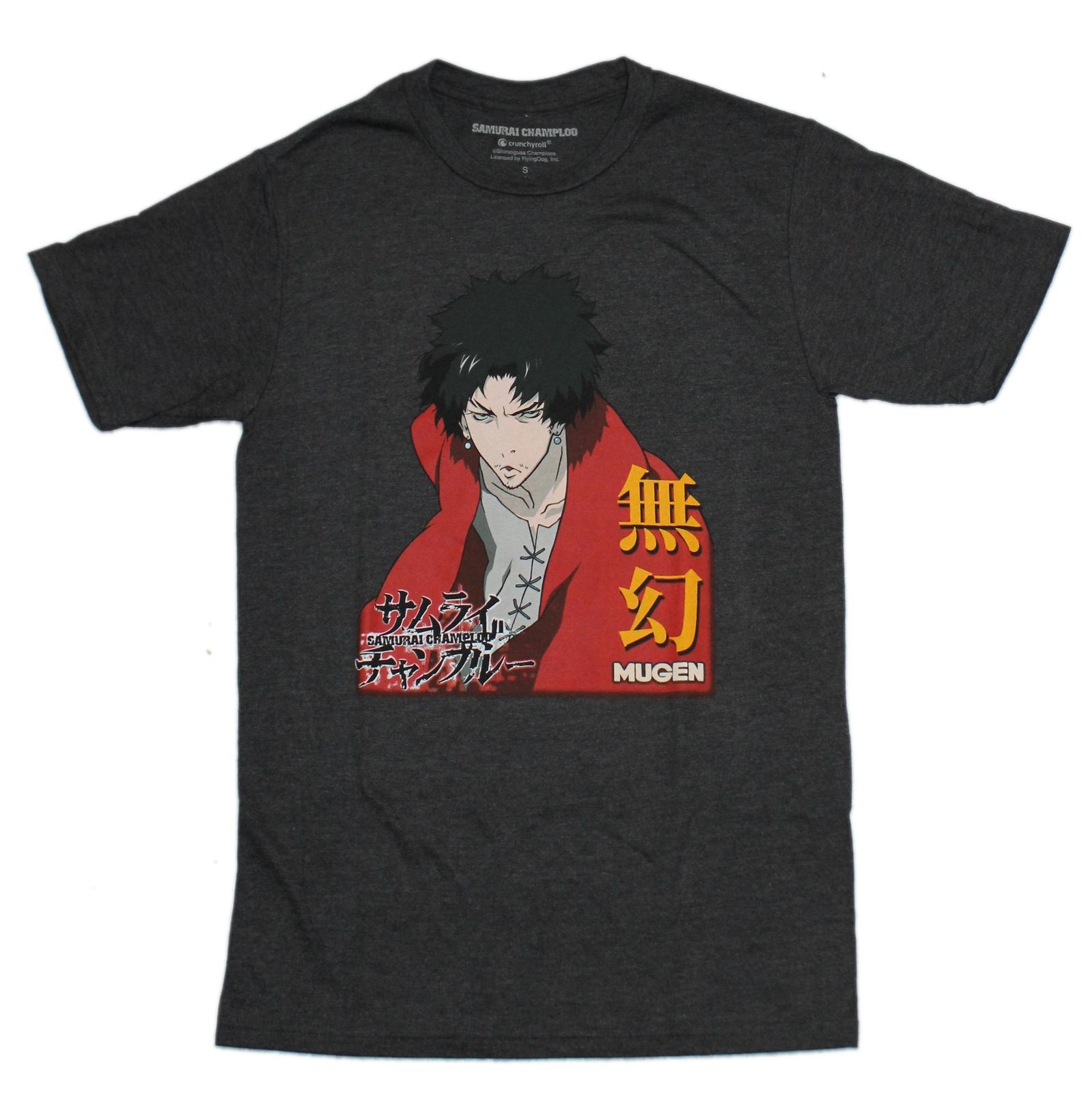 Samurai Champloo New Adult T-shirt Mugen Yellow Kanji XXXXL