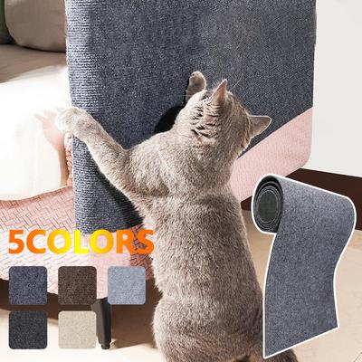 Anti Cat Scratch Sofa Cat Crawling Mat Grinding Climbing Frame Sofa Protection Self-adhesive Carpet Cats Scratch Board Cats Toys