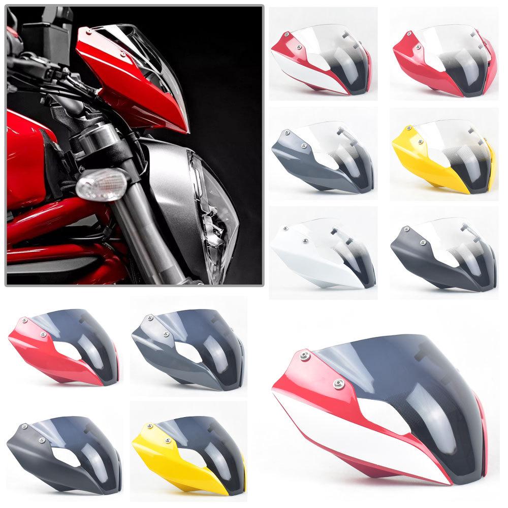 Передний обтекатель ветрового стекла Ducati Monster для моделей 821, 797, 1200, 659 30