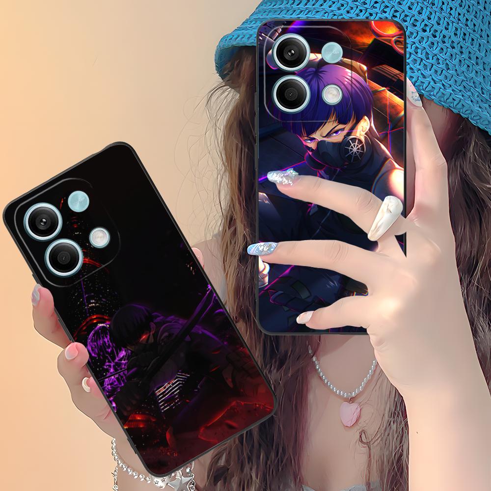 Kaiju No.8 Hoshina Soshiro Phone Case for Xiaomi Redmi 15 14 13 12 A5 3 2 1 C Plus 4G 5G Colorful Printing Cover Cover Luxury