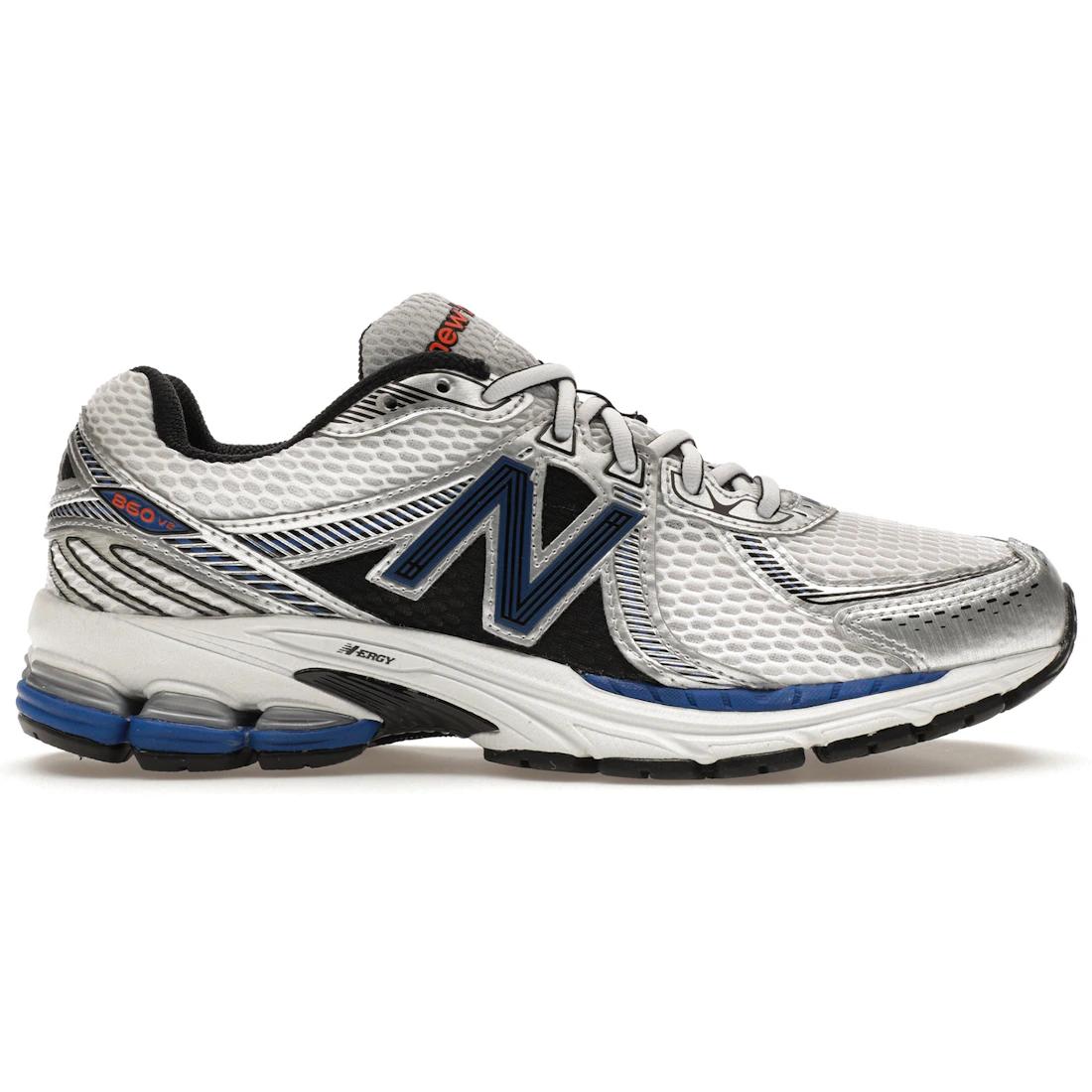 

Кроссовки New Balance 860v2 Белый Командный Королевский Серебристый(ML860XB) 40
