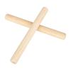 1 Pair Rhythm Music Sticks Wooden Drum Sticks Orff Percussion Instrument Percussion Stick Portable Music Lummi Sticks