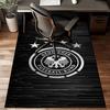 German Football Emblem Printed Office Carpet Chair Cushion  Entryway Rug, Rugs for Living Room, Bedroom Christmas gifts