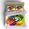 Musical notes with rainbow. Bedding sets Duvet cover sets Duvet covers Pillowcases(1 * Duvet Cover 2 * Pillowcases without duvet insert)