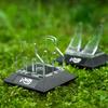 Acrylic Fishing Reel Display Holder Spinning Baitcasting Reel Stand Rack Durable Non Slip Water Drop Wheel Display Stand Support